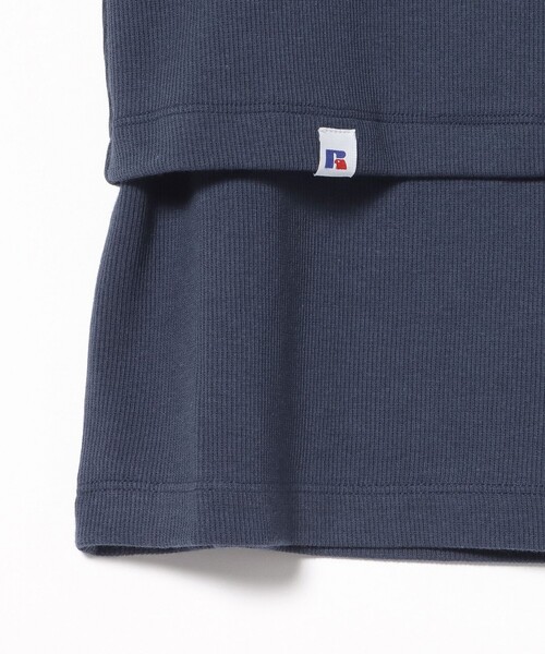BEAMS HEART(ビームスハート)の「【EXCLUSIVE】RUSSELL ATHLETIC / キャミソール × Tシャツ(セットアイテム)(Tシャツ/カットソー・レディース・ネイビー/グリーン・FREE)」の13枚目の写真