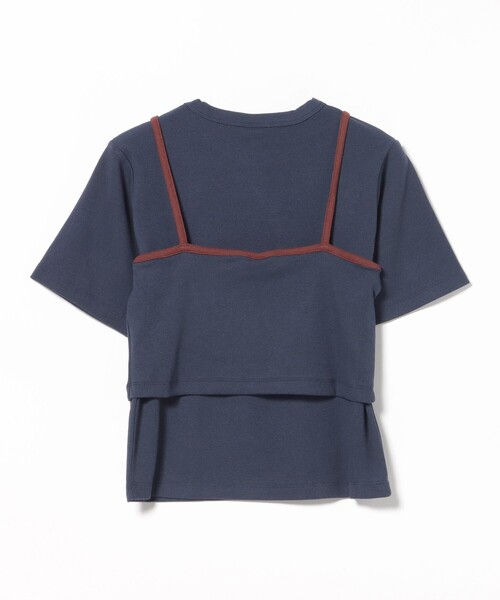 BEAMS HEART(ビームスハート)の「【EXCLUSIVE】RUSSELL ATHLETIC / キャミソール × Tシャツ(セットアイテム)(Tシャツ/カットソー・レディース・ネイビー/グリーン・FREE)」の12枚目の写真