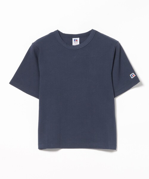 BEAMS HEART(ビームスハート)の「【EXCLUSIVE】RUSSELL ATHLETIC / キャミソール × Tシャツ(セットアイテム)(Tシャツ/カットソー・レディース・ネイビー/グリーン・FREE)」の9枚目の写真