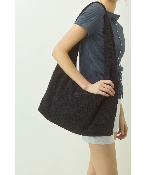 ALEXIA STAM(アリシアスタン)の「Terry Cloth Bag /パイル地 ショルダーバッグ(ショルダーバッグ・レディース・ブルー/ネイビー/ベージュ・FREE)」の12枚目の写真