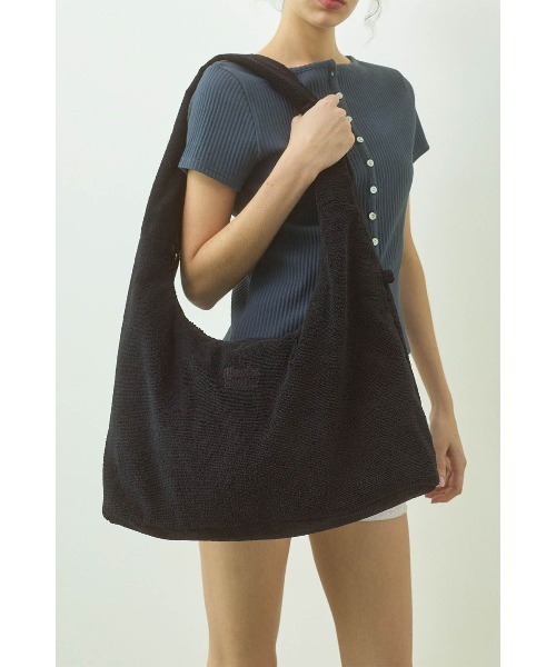 ALEXIA STAM(アリシアスタン)の「Terry Cloth Bag /パイル地 ショルダーバッグ(ショルダーバッグ・レディース・ブルー/ネイビー/ベージュ・FREE)」の13枚目の写真
