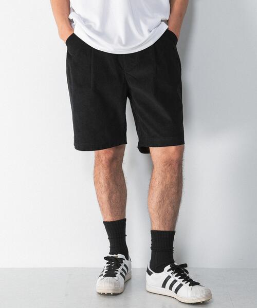 URBAN RESEARCH Sonny Label(アーバンリサーチサニーレーベル)の「OOPS コーデュロイショーツ(その他パンツ・メンズ・ベージュ/ネイビー/ブラック・MEDIUM/LARGE/X-LARGE)」の2枚目の写真