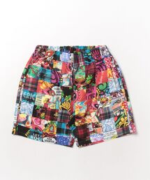 HYSTERIC MINI | CRAZY QUILT総柄 Viscotex ハーフパンツ(その他パンツ)