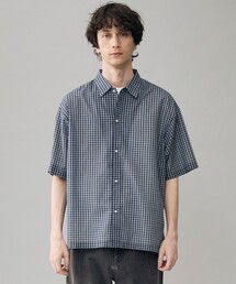 【接触冷感/シワになりにくい】イージーケア エアリーシアーシャツ 半袖