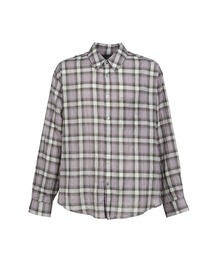 COOR（クアー）の「SEERSUCKER OMBRE CHECKERED SHIRT（シャツ/ブラウス）」