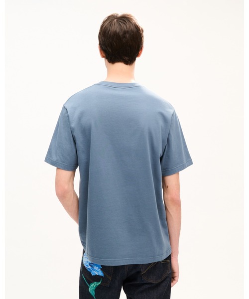 KENZO(ケンゾー)の「'KENZO Signature' エンブロイダリー Tシャツ イン コットン(Tシャツ/カットソー・メンズ・グレー系その他・MEDIUM/X-SMALL/LARGE/X-LARGE/SMALL)」の2枚目の写真