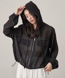 OFROOM（オフルーム）の「UV Cut Sheer Short Blouson｜UVカットシアーショートブルゾン（ブルゾン）」