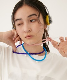 MIRROR STOKE（ミラーストーク）の「【ZOZO限定／追加】COLOR BEADS NECKLACE/カラービーズネックレス（ネックレス）」