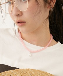 MIRROR STOKE（ミラーストーク）の「【ZOZO限定／追加】COLOR BEADS NECKLACE/カラービーズネックレス（ネックレス）」