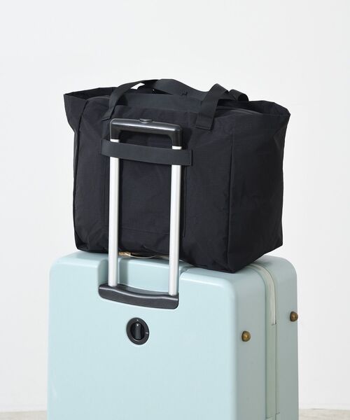 TRAVEL SHOP MILESTO(トラベルショップミレスト)の「MILESTO UTILITY パッカブルトートバッグM(トートバッグ・レディース・ブラック/キャメル/カーキ・フリ-)」の10枚目の写真