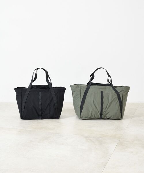 TRAVEL SHOP MILESTO(トラベルショップミレスト)の「MILESTO UTILITY パッカブルトートバッグM(トートバッグ・レディース・ブラック/キャメル/カーキ・フリ-)」の11枚目の写真
