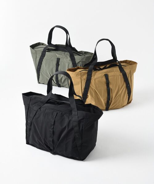TRAVEL SHOP MILESTO(トラベルショップミレスト)の「MILESTO UTILITY パッカブルトートバッグM(トートバッグ・レディース・ブラック/キャメル/カーキ・フリ-)」の15枚目の写真
