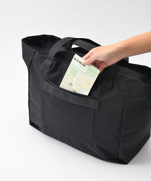 TRAVEL SHOP MILESTO(トラベルショップミレスト)の「MILESTO UTILITY パッカブルトートバッグM(トートバッグ・レディース・ブラック/キャメル/カーキ・フリ-)」の16枚目の写真