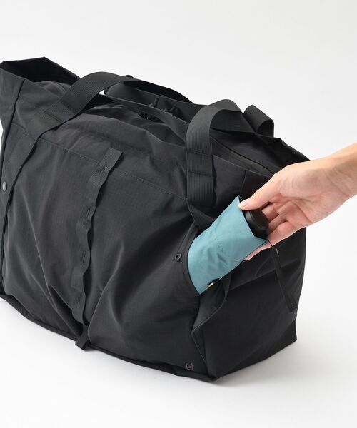 TRAVEL SHOP MILESTO(トラベルショップミレスト)の「MILESTO UTILITY パッカブルトートバッグM(トートバッグ・レディース・ブラック/キャメル/カーキ・フリ-)」の19枚目の写真