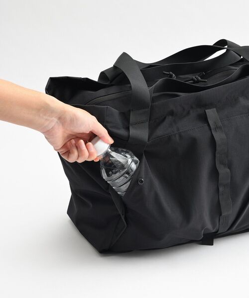 TRAVEL SHOP MILESTO(トラベルショップミレスト)の「MILESTO UTILITY パッカブルトートバッグM(トートバッグ・レディース・ブラック/キャメル/カーキ・フリ-)」の20枚目の写真