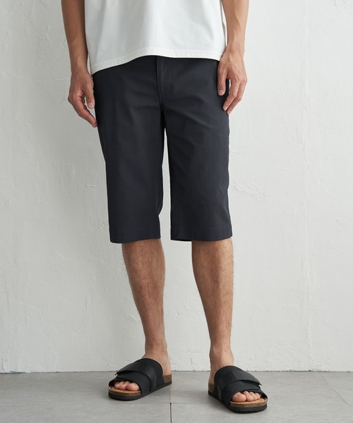 ikka(イッカ)の「6.5分丈ドビーイージーハーフパンツ(その他パンツ・メンズ・ベージュ/ネイビー/オリーブ/ブラック/ブルー/ブラウン系その他/キャメル/ホワイト・M/S/XL/L)」の7枚目の写真