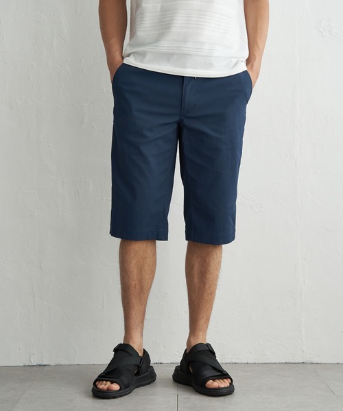 ikka(イッカ)の「6.5分丈ドビーイージーハーフパンツ(その他パンツ・メンズ・ベージュ/ネイビー/オリーブ/ブラック/ブルー/ブラウン系その他/キャメル/ホワイト・M/S/XL/L)」の8枚目の写真