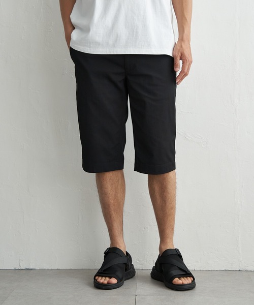 ikka(イッカ)の「6.5分丈ドビーイージーハーフパンツ(その他パンツ・メンズ・ベージュ/ネイビー/オリーブ/ブラック/ブルー/ブラウン系その他/キャメル/ホワイト・M/S/XL/L)」の21枚目の写真