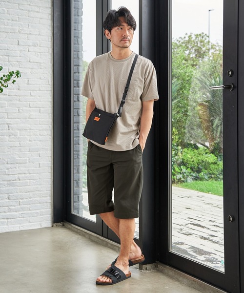 ikka(イッカ)の「6.5分丈ドビーイージーハーフパンツ(その他パンツ・メンズ・ベージュ/ネイビー/オリーブ/ブラック/ブルー/ブラウン系その他/キャメル/ホワイト・M/S/XL/L)」の15枚目の写真