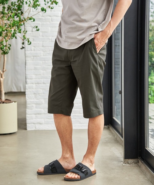 ikka(イッカ)の「6.5分丈ドビーイージーハーフパンツ(その他パンツ・メンズ・ベージュ/ネイビー/オリーブ/ブラック/ブルー/ブラウン系その他/キャメル/ホワイト・M/S/XL/L)」の16枚目の写真
