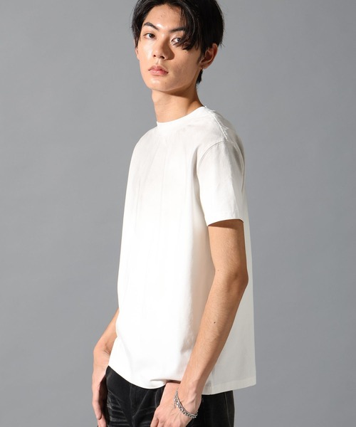 LAND MUSEUM（ランドミュージアム）の「LAND MUSEUM／スモークグラデＴ（Tシャツ/カットソー・メンズ・ホワイト/ブラック・MEDIUM/LARGE）」の8枚目の写真