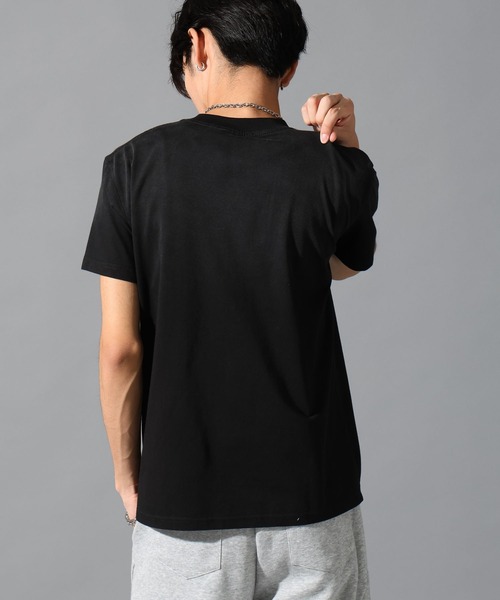 LAND MUSEUM（ランドミュージアム）の「LAND MUSEUM／スモークグラデＴ（Tシャツ/カットソー・メンズ・ホワイト/ブラック・MEDIUM/LARGE）」の15枚目の写真