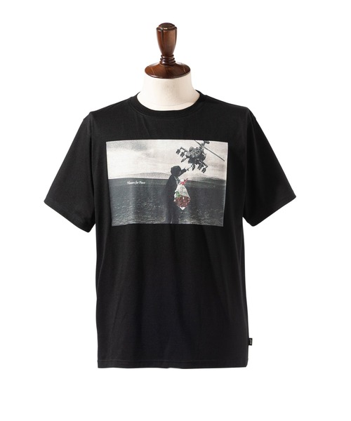 glamb(グラム)の「Flowers T-Shirt / フラワーTシャツ(Tシャツ/カットソー・メンズ・ブラック/カーキ/ホワイト・S/M/L)」の5枚目の写真