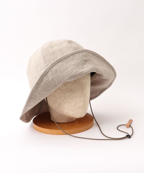 Nine Tailor(ナインテイラー)の「【Nine Tailor/ナインテーラー】Canna Hat N-1074(ハット・メンズ・チャコールグレー/ブラウン/ベージュ/ブラック・FREE)」の6枚目の写真