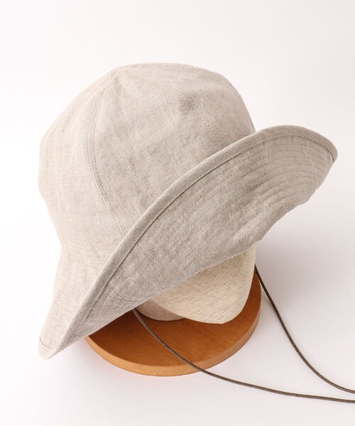 Nine Tailor(ナインテイラー)の「【Nine Tailor/ナインテーラー】Canna Hat N-1074(ハット・メンズ・チャコールグレー/ブラウン/ベージュ/ブラック・FREE)」の7枚目の写真