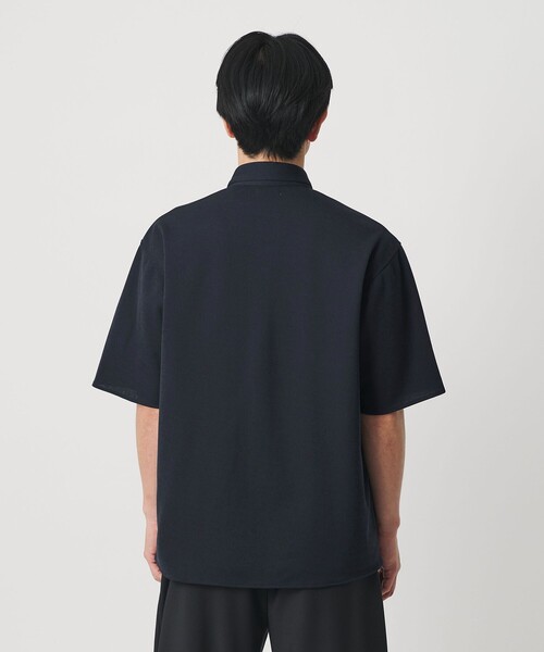 BEAUTY&YOUTH UNITED ARROWS(ビューティーアンドユースユナイテッドアローズ)の「ドライ スムース ジャージー ショートスリーブシャツ 吸水速乾(シャツ/ブラウス・メンズ・ネイビー/ダークグレー・L/XL/S/M)」の9枚目の写真
