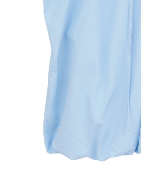 CLANE(クラネ)の「W FACE BALLOON GATHER RIBBON TOPS(シャツ/ブラウス・レディース・サックスブルー/ブラック/ホワイト・2/1)」の10枚目の写真