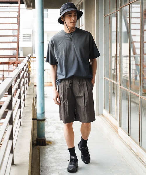 BAYFLOW(ベイフロー)の「90’sワイドショートパンツ(その他パンツ・メンズ・ネイビー/ブラック・MEDIUM/LARGE)」の4枚目の写真