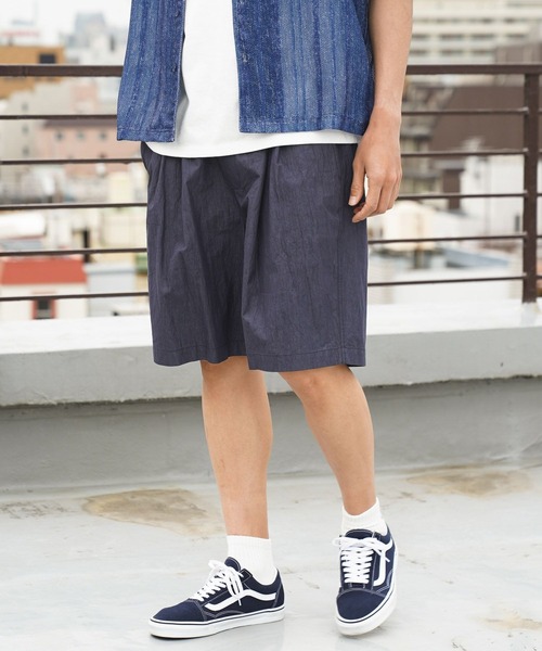 BAYFLOW(ベイフロー)の「90’sワイドショートパンツ(その他パンツ・メンズ・ネイビー/ブラック・MEDIUM/LARGE)」の15枚目の写真