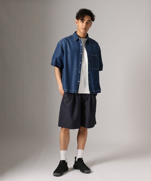 BAYFLOW(ベイフロー)の「90’sワイドショートパンツ(その他パンツ・メンズ・ネイビー/ブラック・MEDIUM/LARGE)」の17枚目の写真