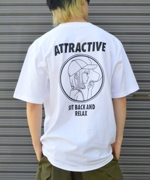 スモーキングガール SIT BACK AND RELAX半袖Tシャツ