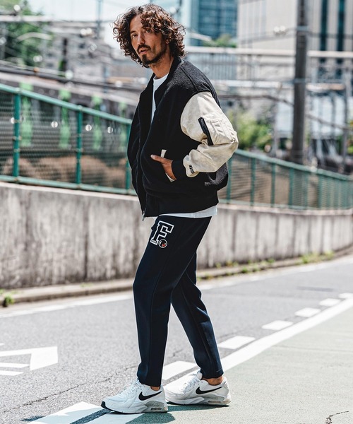 felkod(フィルコッド)の「mj11644- Synthetic Leather×Boa Combo MA-1 Jacket MA-1ジャケット(F26A100)(MA-1・メンズ・ブラック/ホワイト×ブラック・S/M/L)」の7枚目の写真