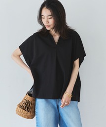 Doux archives（ドゥアルシーヴ）の「マルチ機能スキッパーＴＯＰＳ（Tシャツ/カットソー・レディース）」