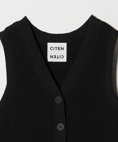 CITEN（シテン）の「＜CITEN＞フレアノースリベスト（ベスト・レディース・ブラック/オレンジ・FREE）」の18枚目の写真
