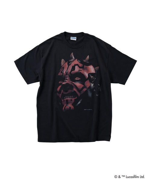 VARIEGATOR(ヴァリゲイター)の「VARIEGATOR / ヴァリゲイター Darth Maul #2 /Tee(Tシャツ/カットソー・レディース・ブラック・LARGE/MEDIUM)」の5枚目の写真