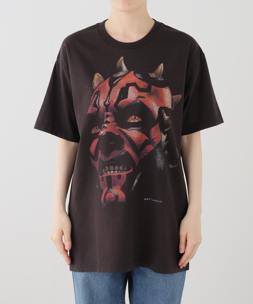 VARIEGATOR(ヴァリゲイター)の「VARIEGATOR / ヴァリゲイター Darth Maul #2 /Tee(Tシャツ/カットソー・レディース・ブラック・LARGE/MEDIUM)」の6枚目の写真