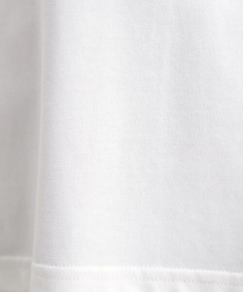 grove(グローブ)の「【遮熱/吸水速乾/UVカット】フレアシルエットTシャツ(Tシャツ/カットソー・レディース・グレー/オフホワイト/ブルーグリーン/ブラック・01/02/03/04/05)」の8枚目の写真