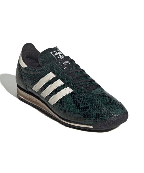 adidas(アディダス)の「アディダス 【adidas】- スニーカー【SL 72 OG W Collegiate Green/Core Black/Cream White JS3982】(スニーカー・レディース・グリーン・25.5cm/23.5㎝)」の1枚目の写真