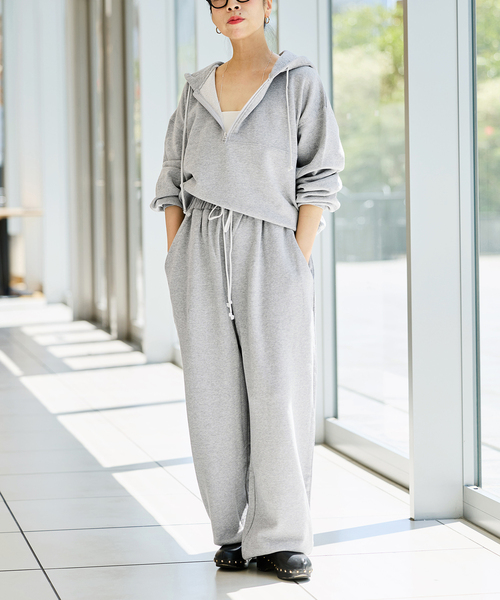 IENA LA BOUCLE（イエナラブークル）の「IENA LA BOUCLE ピグメントバイオスウェットパンツ（スウェットパンツ・レディース・ピンク/ブラウン/グレー・36/38）」の22枚目の写真