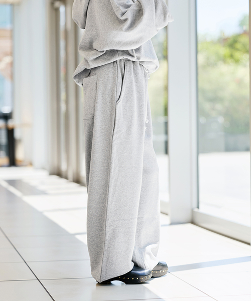 IENA LA BOUCLE(イエナラブークル)の「IENA LA BOUCLE ピグメントバイオスウェットパンツ(スウェットパンツ・レディース・ピンク/ブラウン/グレー・36/38)」の22枚目の写真