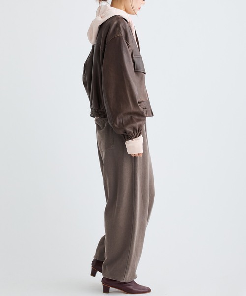 IENA LA BOUCLE(イエナラブークル)の「IENA LA BOUCLE ピグメントバイオスウェットパンツ(スウェットパンツ・レディース・ピンク/ブラウン/グレー・36/38)」の19枚目の写真