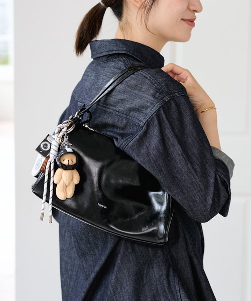 U by SPICK&SPAN（ユーバイスピックアンドスパン）の「ライトデニムカーペンターシャツ（シャツ/ブラウス・レディース・ブルー/ネイビー・FREE）」の22枚目の写真
