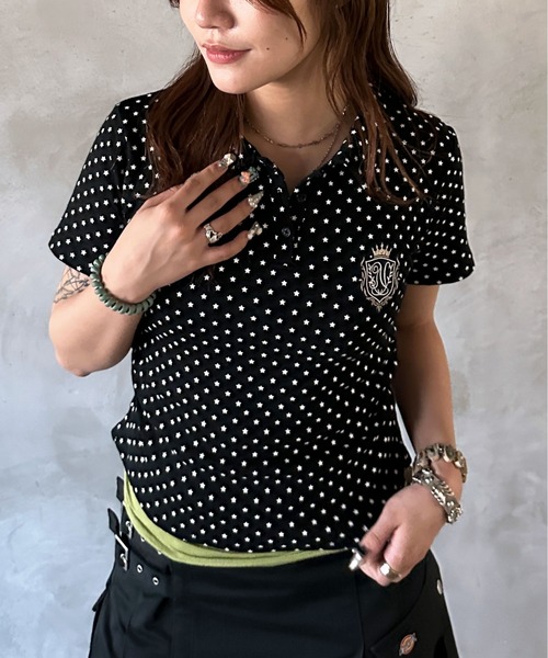 Звёздная полоса — полошот (Star Pattern Polo Shirt)