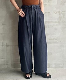 DENIM DRAWSTRING PANTS / デニムドローストリングパンツ