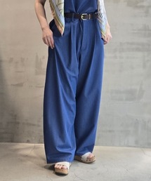 HELIOPOLE | DENIM DRAWSTRING PANTS / デニムドローストリングパンツ(その他パンツ)