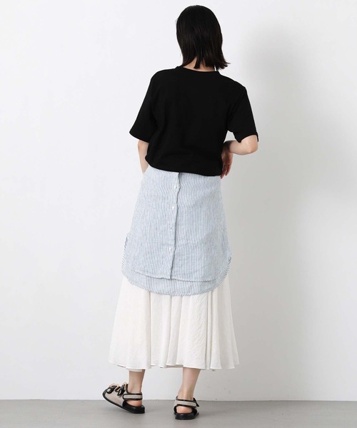 Gready Brilliant（グレディブリリアン）の「タイポロゴプリントＴシャツ（Tシャツ/カットソー・レディース・カーキ/オフホワイト/ブラック・FREE）」の11枚目の写真
